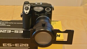 スライドコピーアダプター Nikon ES-E28 アダプタリングUR-E6付き