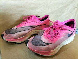 【送料無料】NIKE ZOOMX VAPORFLY NEXT% pink blast/blk-guava ice ao4568-600ナイキ ズームエックス ヴェイパーフライ ネクスト 　26.5cm 