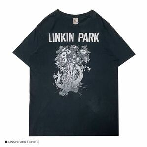 LINKIN PARK リンキンパーク 半袖 Tシャツ ロック バンドT ブラック ヴィンテージ