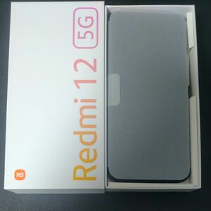 SIMフリー AU Xiaomi Redmi 12 5G XIG03 ミッドナイトブラック スマートフォン本体