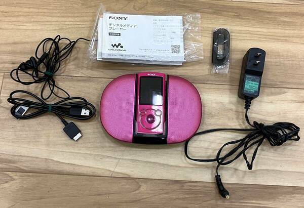 ソニー ウォークマン NW-S764 ピピットピンク RDP-NWT17 AC-E5212 WMC-NW20MU 中古品 初期化済み SONY WALKMAN NW-S764K