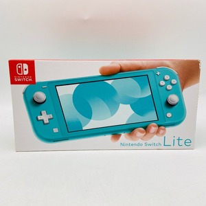 04wy0034□【1円スタート】 Nintendo Switch Lite ターコイズ HDH-S-BAZAA [任天堂/ニンテンドー/スイッチ] 中古品