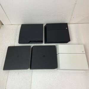 (27217)〓【1円～】PlayStation 3・4 5台セット 【CECH-3000A/CUH-1100A/CUH-1200A/CUH-2100A/CUH-2000B/SONY】 中古品