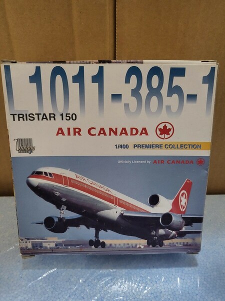 1999年 航空機モデル DRAGON 1/400 プレミアコレクション AIRCANADA トライスター　L1011-385-1 旅客機 TRISTAR150 エアカナダ 