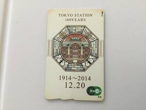  Tokyo station opening 100 anniversary commemoration SUIKA unused 