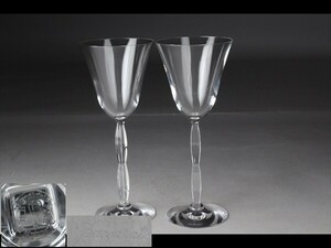 【西】Za502 Baccarat バカラ ワイングラス ペア