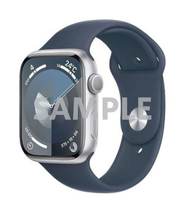 Series9[45mm GPS]アルミニウム ミッドナイト Apple Watch MR9…