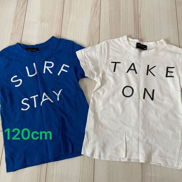 120cm半袖Tシャツ2枚セット