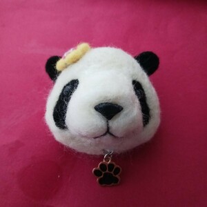 mo.. wool felt Panda Panda miscellaneous goods Panda goods wool felt. Panda Panda brooch Panda magnet Panda charm 