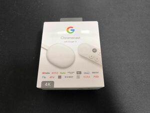 【新品】Chromecast with Google TV 4Kモデル