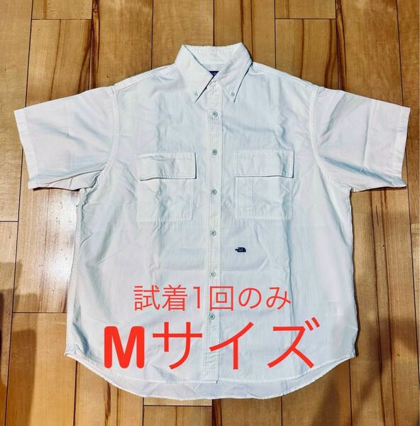Button Down Field S/S Shirt ノースフェイスパープルレーベル nanamica 半袖シャツ