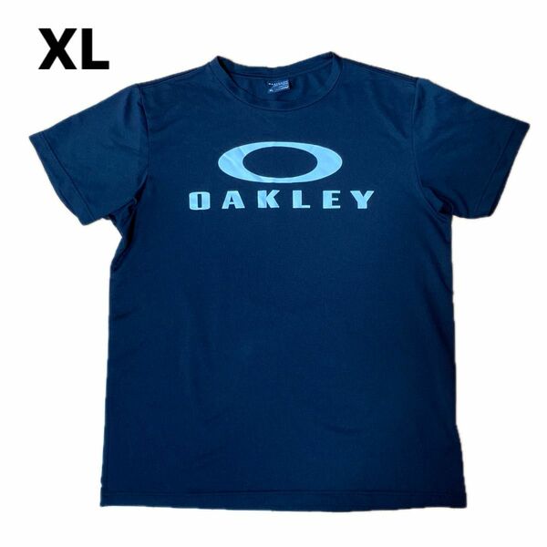 OAKLEY オークリーTシャツ黒 半袖 XL