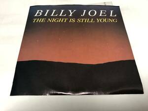 【EPレコード】THE NIGHT IS STILL YOUNG BILLY JOEL