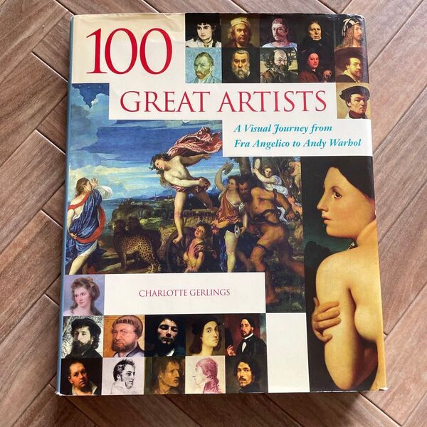 100 great artists by charlotte gerlings 洋書