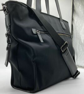 [ превосходный товар ]TUMI Tumi Harrison - lison большая сумка сумка на плечо 2way плечо .. мужской бизнес A4 PC кожа черный большая вместимость 