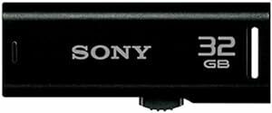 ソニー USBメモリ USB2.0 32GB ブラック USM32GR B[国内正規品