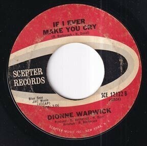 Dionne Warwick - Are You There (With Another Girl) / If I Ever Make You Cry (A) SF-T593