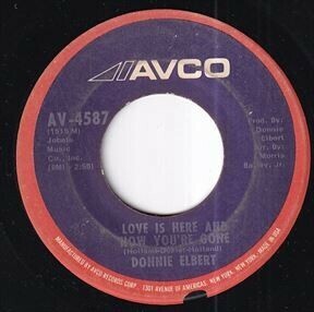 Donnie Elbert - I Can't Help Myself / Love Is Here And Now You're Gone (A) SF-T568