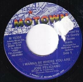 Jose Feliciano - I Wanna Be Where You Are / Let's Make Love Over The Telephone (C) RP-U119