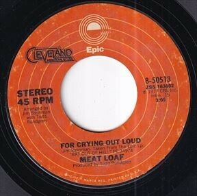 Meat Loaf - Two Out Of Three Ain't Bad / For Crying Out Loud (A) RP-T669