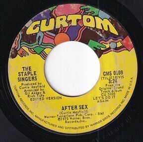 The Staple Singers - Let's Do It Again / After Sex (A) SF-T574