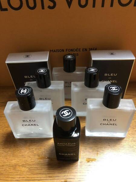 CHANEL シャネル 空ボトル ブルードゥシャネル 化粧水 乳液