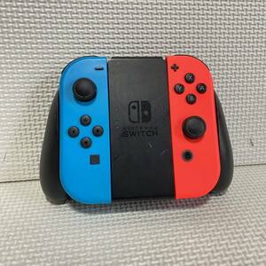 1円☆ ニンテンドースイッチ ジョイコン ネオンレッド ネオンブルー LRセット Nintendo Switch Joy-Con 任天堂 グリップ コントローラ