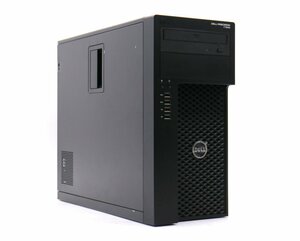 DELL Precision Workstation T1650 Xeon E3-1225 v2 3.2GHz 16GB 500GB(HDD) DisplayPort x2出力 DVD-ROM Windows7 Pro 64bit