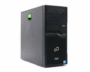 富士通 PRIMERGY TX1310 M1 Pentium G3420 3.2GHz 8GB 500GBx2台(SATA3.5インチ/RAID1構成) DVD-ROM