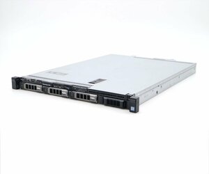 DELL PowerEdge R330 Xeon E3-1220 v6 3GHz 16GB 1.2TBx3台(SAS2.5インチ/12Gbps/RAID5構成) AC*2 PERC H730