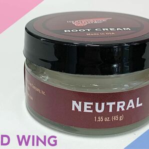 RED WINGレッドウィング ブーツクリーム NEUTRAL 無色 ニュートラル ナチュラル 新品 未使用 長期保管品価格