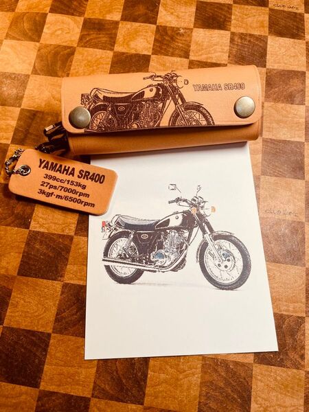 本革レザーキーケース SR400 オリジナルレザー3連キーケース