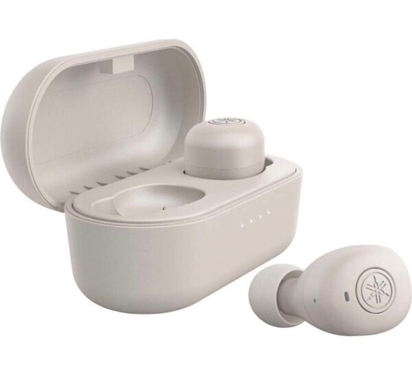 ヤマハ Bluetooth イヤホン グレー ベージュ ホワイト ワイヤレス