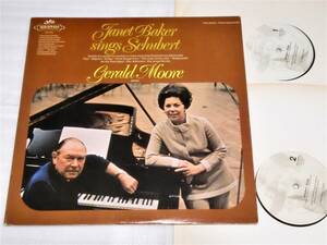 LP　ジャネットベイカー シューベルト歌曲集/ジェラルドムーア/SERAPHIM SIB-6083/2枚組