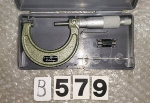 ミツトヨ　外側マイクロメーター　　0.01mm　25-50ｍｍ　NO,B579