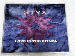 CD　STYX スティクス LOVE IS THE RITUAL（LP VER)/1曲/7502174282/US/レア