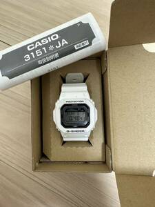 【中古品】CASIO G-SHOCK カシオ 腕時計 ホワイト 「G-LIDE（G-ライド）」 GLX-5600-7JF【国内正規品】　