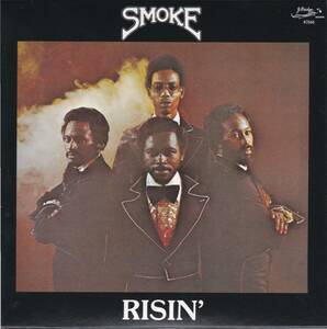 70's Chicago soul /. tea soul #SMOKE / Risin' (1976) limitation record paper jacket U.S. black disk guide publication!! Benjamin Wright work!!