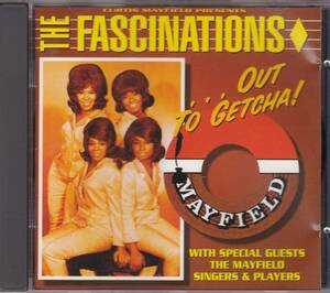  soul #THE FASCINATIONS + THE MAYFIELD SINGERS (1997) records out of production only. CD. record Curtis Mayfield produce Leroy Hutson, Donny Hathaway