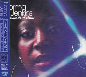 70's soul #NORMA JENKINS / Patience Is A Virtue +12 (1976) records out of production U.S. black disk guide publication George Kerr produce 