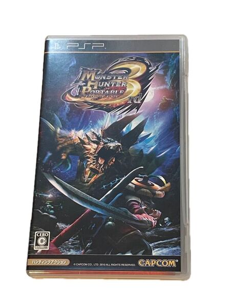 PSP ゲームソフト モンスターハンターポータブル3rd モンハン ソフト ゲーム