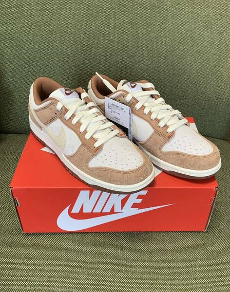 新品 27.0cm US9 Nike Dunk Low Retro PRM Medium Curry Sail/Medium Curry-Fossil ダンク ロー レトロ ミディアムカレー DD1390-100