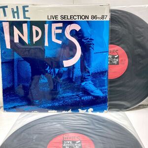 Live Selection 86 to 87 / The Indies ☆インディーズ 【LP アナログ レコード】 大江慎也 etc 80's punkコンピ