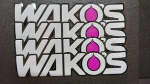 送料無料 WAKOS ステッカー ワコーズ 4枚セット