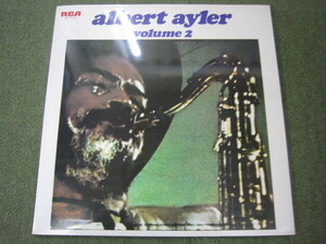 LP5010-Albert Ayler Volume 2 アルバート・アイラー ラスト・レコーディング