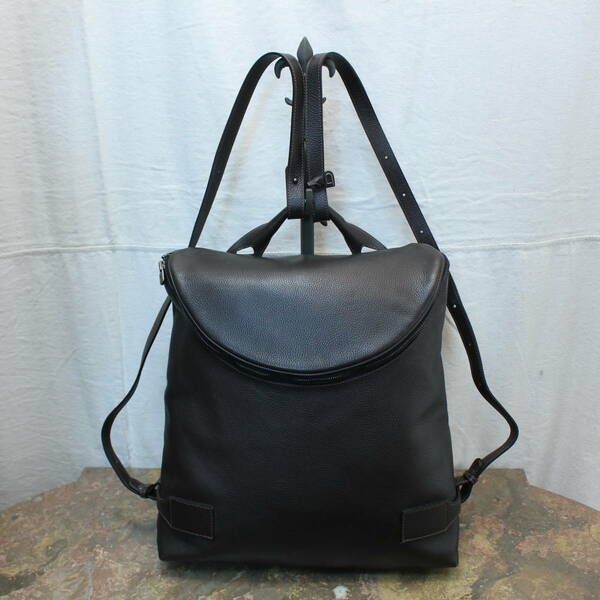 DELVAUX LEATHER RUCK SUCK MADE IN FRANCE/デルヴォーレザーリュックサック