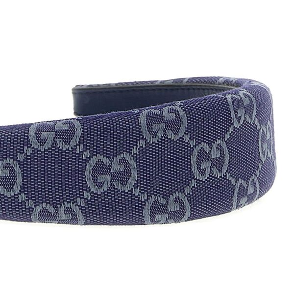 【新品未使用】グッチGUCCI カチューシャ ブルー