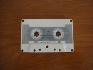 カセットテープ　TDK Cue90　クローム　ハイポジション　中古　Type II High Position Audio Cassette