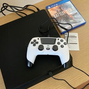 SONY PS4プレイステーション4(CUH-2000)ジェットブラック(美品かな、、、)とおまけのソフト(バトルフィールド)