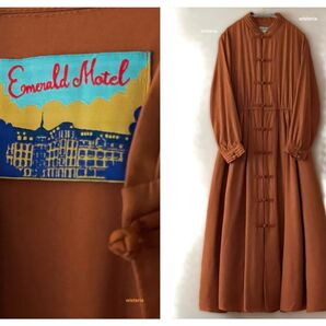 Emerald MOTEL ワンピース 羽織り vintage French China 長袖